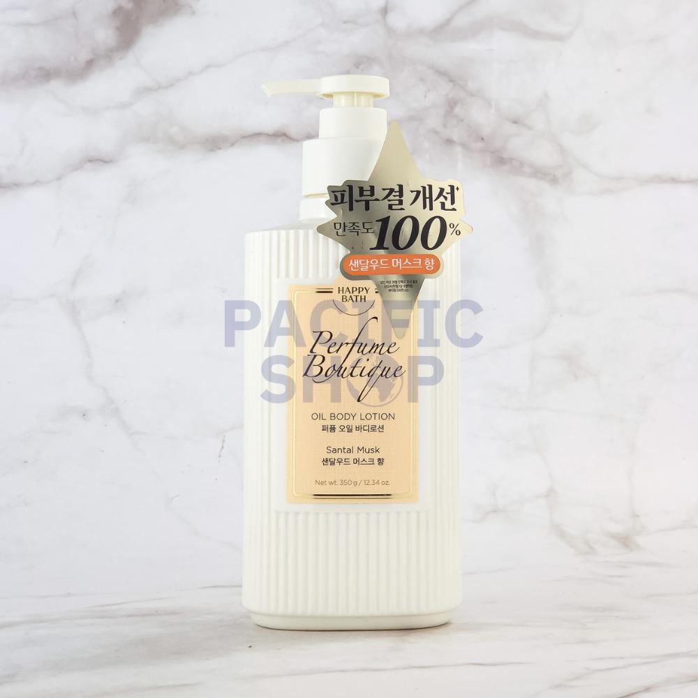 HAPPY BATH Parfém Boutique Oil tělové mléko 350ml 2Typ
