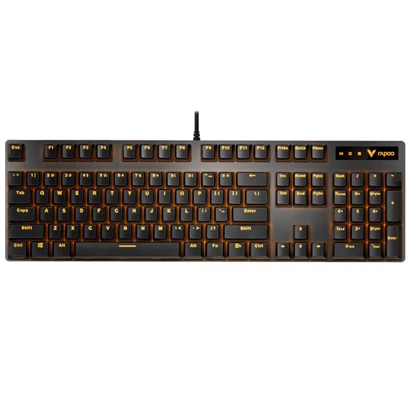 Rapoo V500PRO Full-Size Kabelgebundene Mechanische Gaming-Tastatur mit Hintergrundbeleuchtung