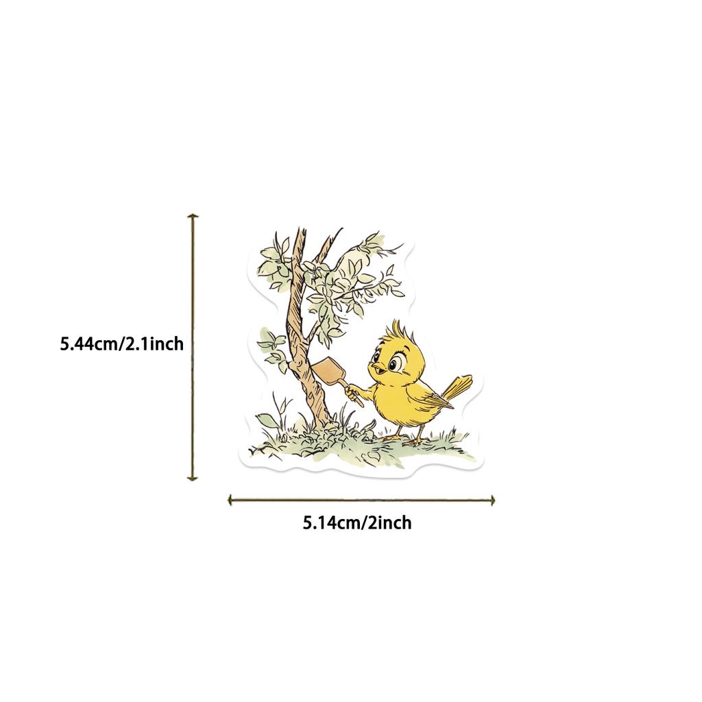 50 Cartoon New Style Fluffy Holiday Graffiti Stickers Decorate Guitar Notebook Suitcase DIY Waterproof