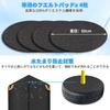 SUPTEMPO Tire Cover, Outdoor, Waterproof, Thick, Double-Sided, 420D, 2024 Newest Model Tire Storage, 4