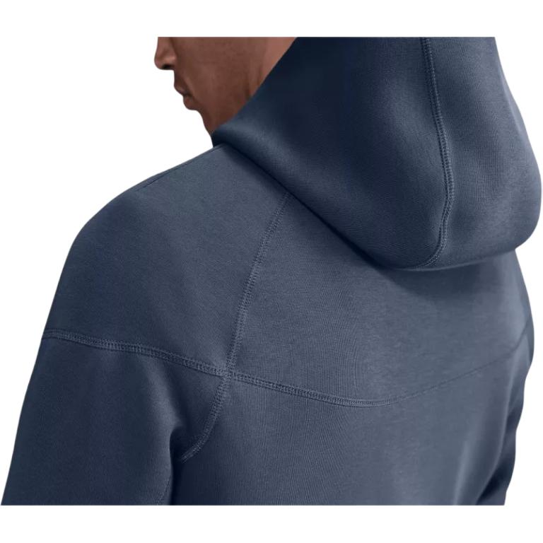 Nike Logo Zip-Up Hooded Long Sleeve Jacket Men Jackets Diffuse-Blue HJ6432-491