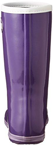 Fukuyama Rubber Women's Evian 2 Purple Boots, Size 25.0cm, Ideal for Farm Work