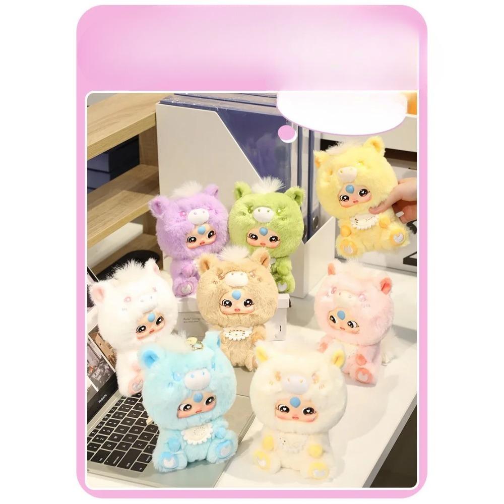 Colorful Cute Horse Series Trendy Play Year of the Horse Doll Plush Toy Pendant for Girls