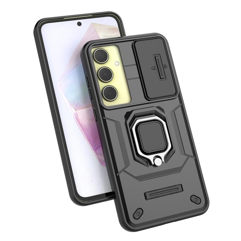 For Samsung Galaxy A35 5G Case Magnet Ring Stand Armor Phone Case For Samsung A35 A 35 5G GalaxyA35  SM-A356B/DS 6.6" Back Cover