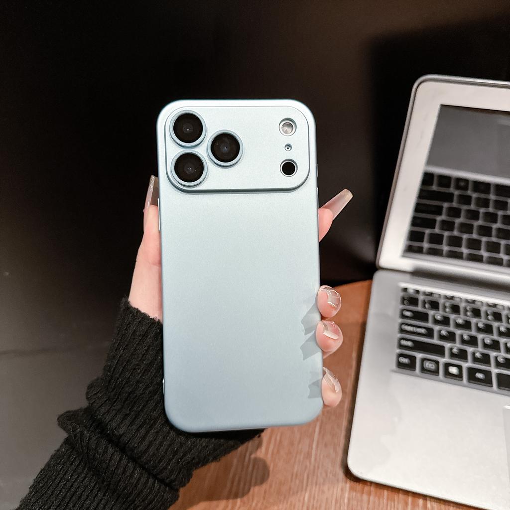 Matte Alles-inclusief Lensbeschermhoes Voor iPhone 17 Air 16 15 14 13 12 11 Pro Max Plus Mat Glas Camera Schokbestendige Hoes