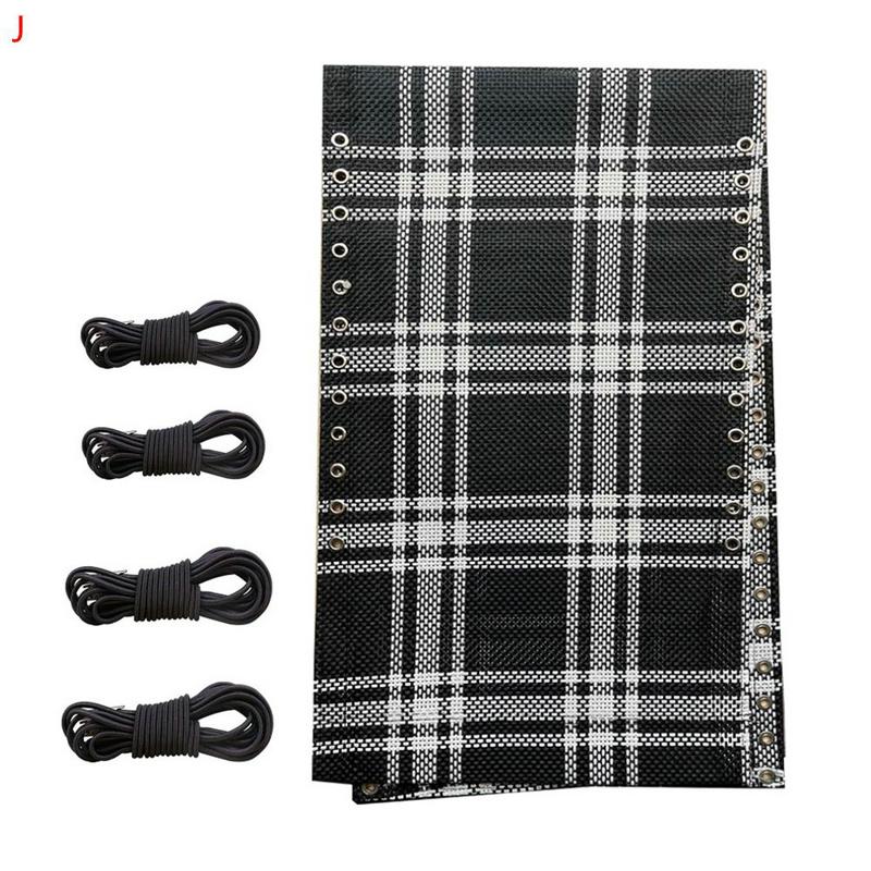 62.9X16.9Inch PVC Breathable Recliner Cloth Elastic Cord Replacement Chair Lounger Replacement Repair Kit For Patio Recliner