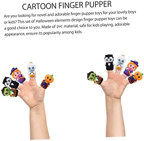40 Pieces Hand Puppets Set, Cartoon Finger Puppets for Kids Storytelling, Halloween Birthday Party Holiday Toys for Boys Girls