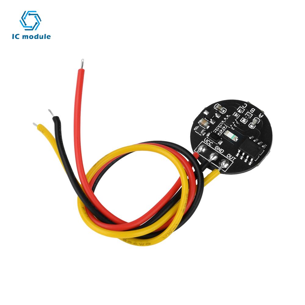 DC3-24V Momentary/Latching Touch Switch Sensor Module Capacitive Switch Supports 10A Controllable Current