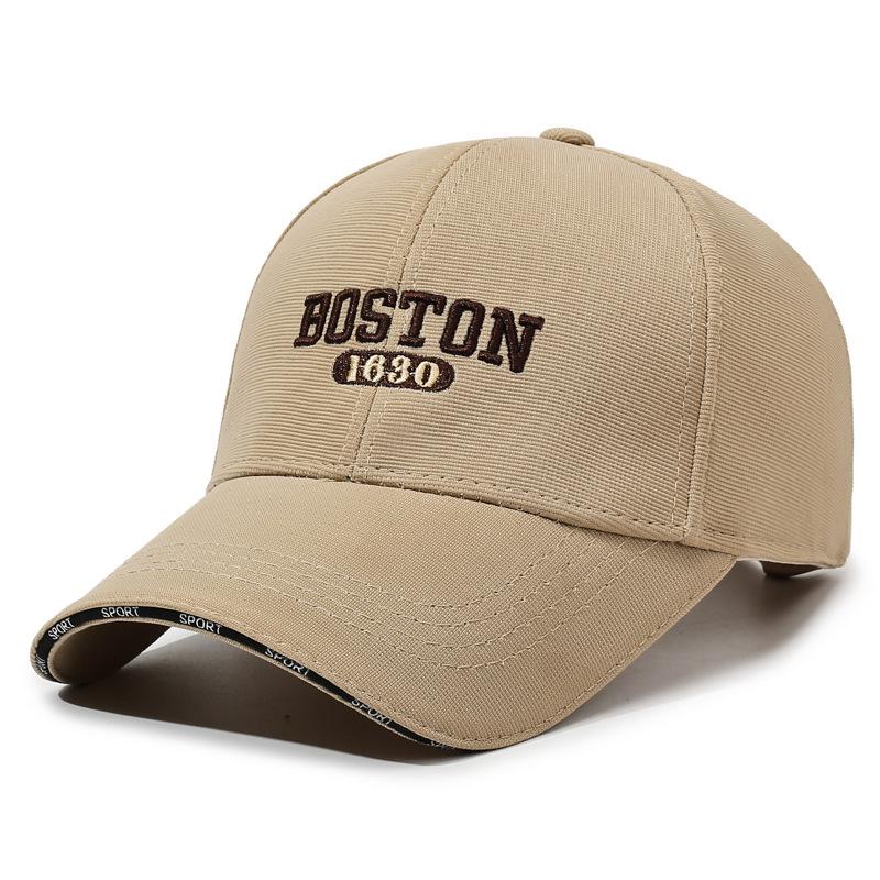Enlarged And Widened Baseball Cap, Lengthened Brim 10.5Cm Men'S And Women'S Versatile Face Small Embroidered Sunshade Cap