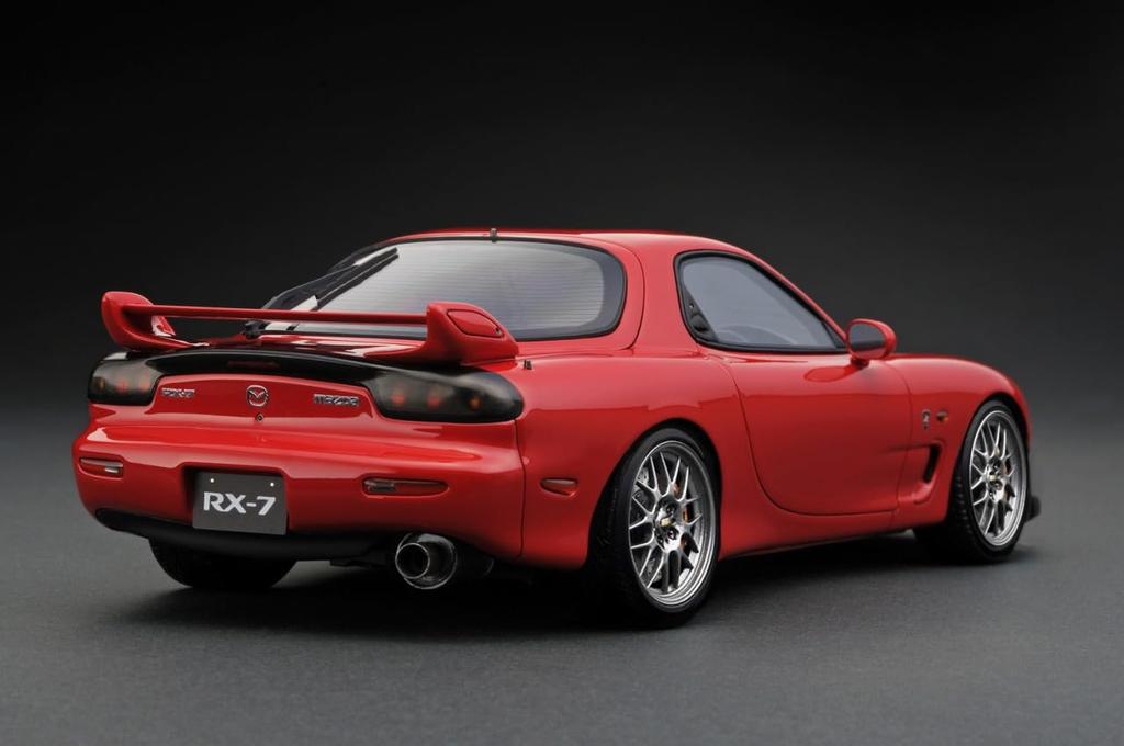 Ignition Model Mazda Spirit R Type A Red Finished Product 1/18 RX-7 (FD3S)