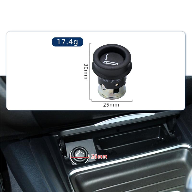 Black Auto Universal Socket Cigarette Lighter Plug Replacement For BMW All Series Car Interior Accessories 61349308246
