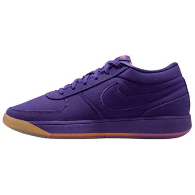 Book 1 Slip Resistant Abrasion Resistant Low Top Basketball Shoes Unisex Purple HJ5355-500
