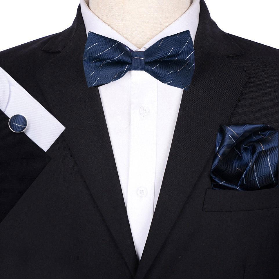 Men'S Groom Wedding Host Solid Color Bow Tie Best Man Suit Korean Version Shirt Bow Tie Wedding Men'S Bow