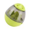 Pet Food Dispensing Ball Interactive Memory Training Dog Slow Feeder Puzzle Toy for Puppy Cat Light Green