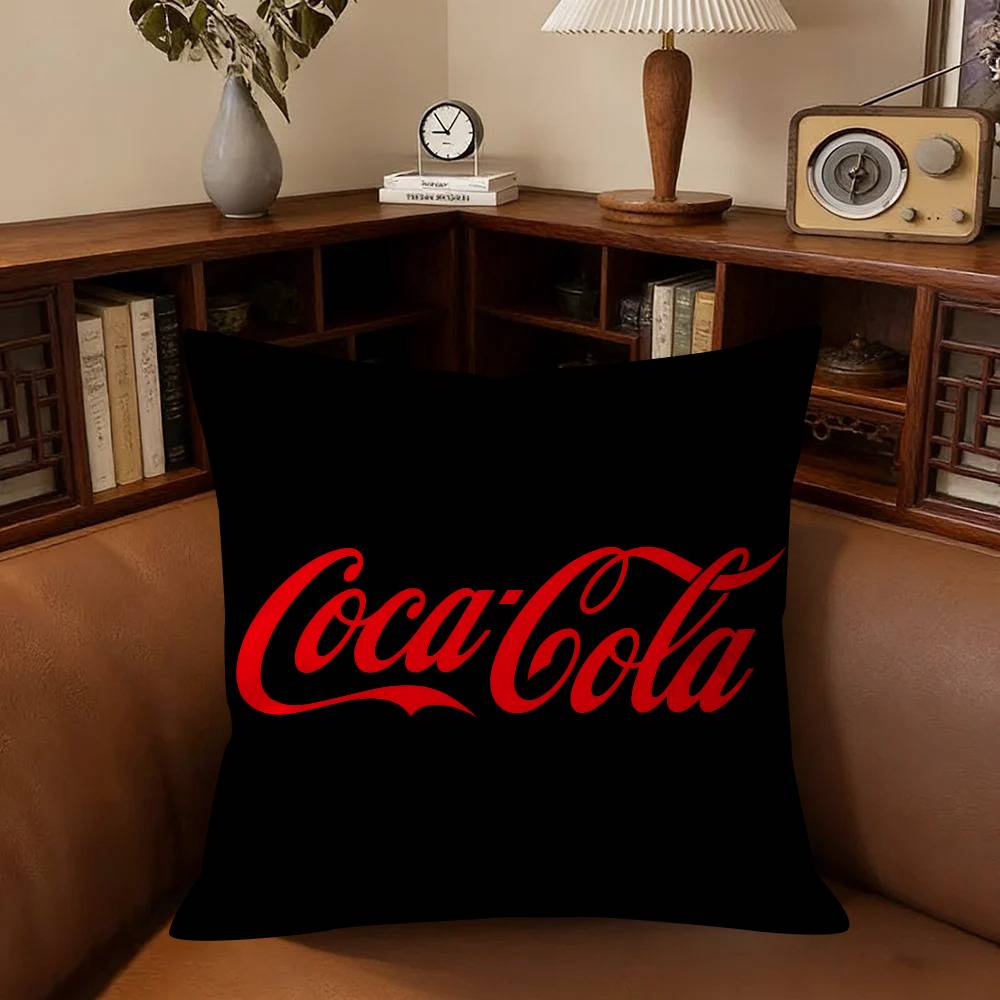 Cushion Cover Pillowcase Upholstery Sofa Throw Pillow Home Decor Pillowcas THINGS GO BETTER WITH CCOLA