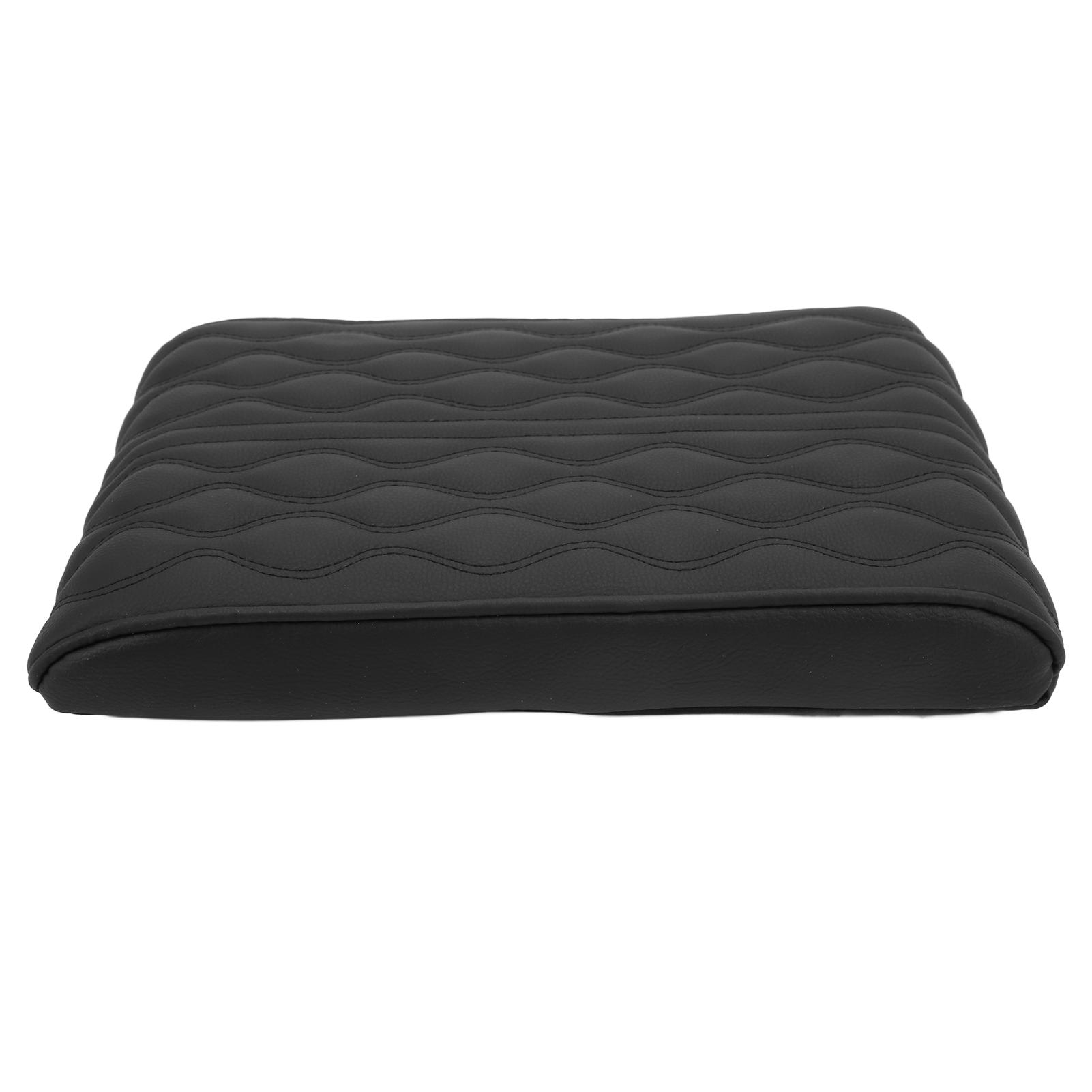 

Чехол на подлокотник сиденья центральной консоли, черная волнистая текстура, универсальный для внедорожника, грузовика, автомобиля