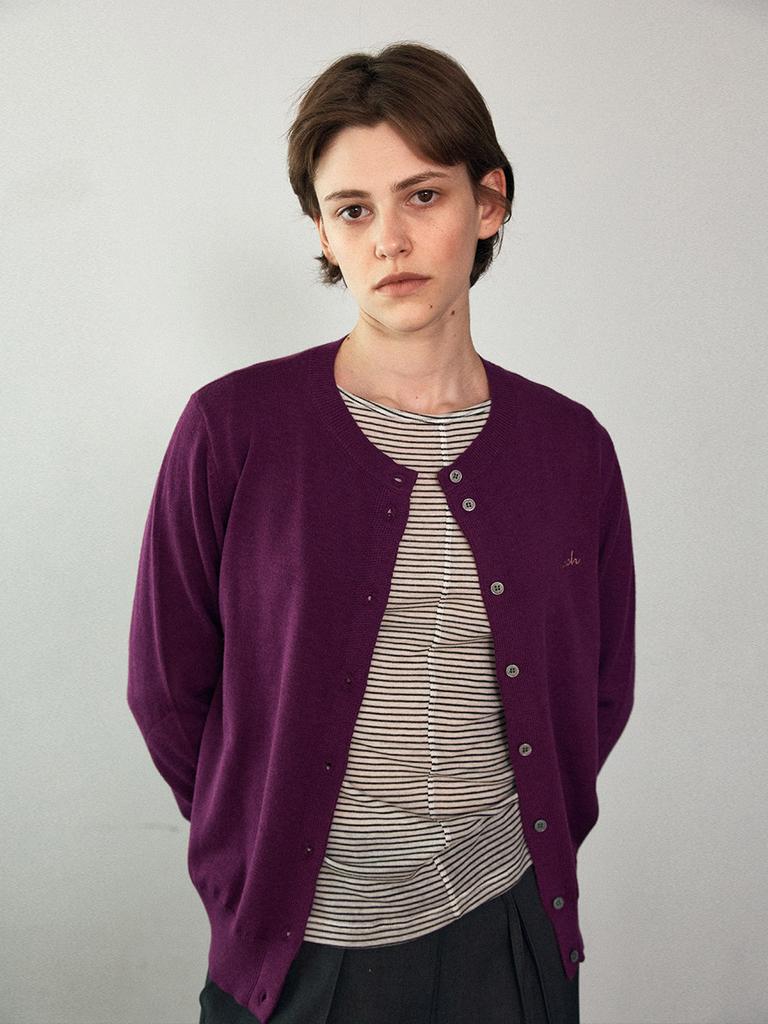 HUNCH Stripe Wool Jersey T-Shirt (2Colors)