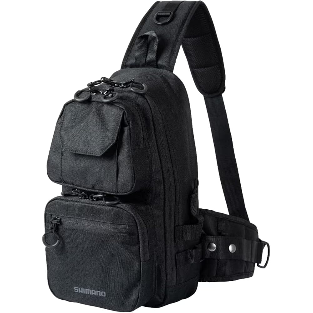 Shimano Tough Sling BS-225W Black Medium Fishing Bag