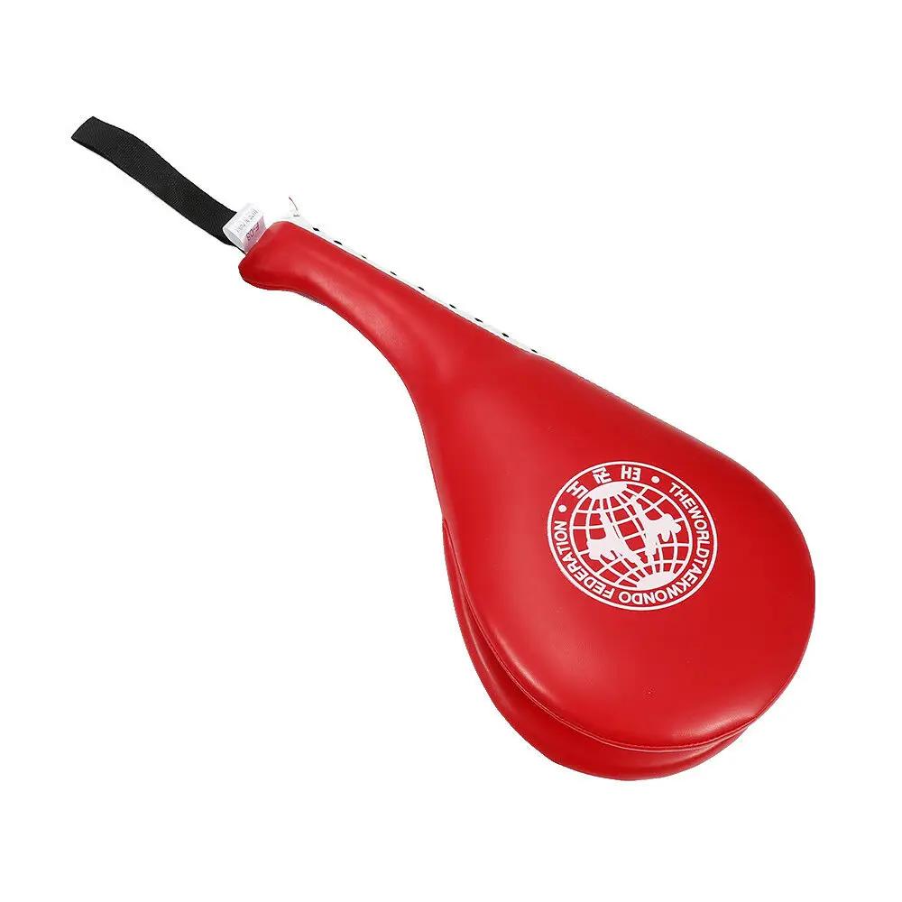 

1-2pcs Boxing Training Pads Durable Taekwondo Foot Target Children Martial Arts Muay Thai Boxing Accessories Foot Kickboxing красный