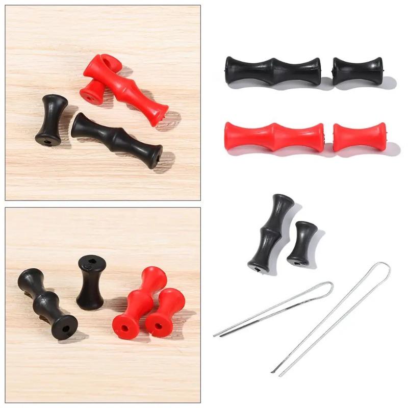 1Set Hunting Archery Target Recurve Bowstring Finger Guard Sever Soft Silicone Bow String Protector Gear Outdoor Shooting Sports