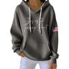 Women's Fashionable Solid Color Long Sleeved Casual Pullover Sweatshirt Top