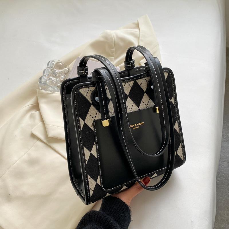 

Сумка большой вместимости, женская сумка, высококачественная текстура, нишевый взрыв, сумка-тоут, переносная сумка через плечо.