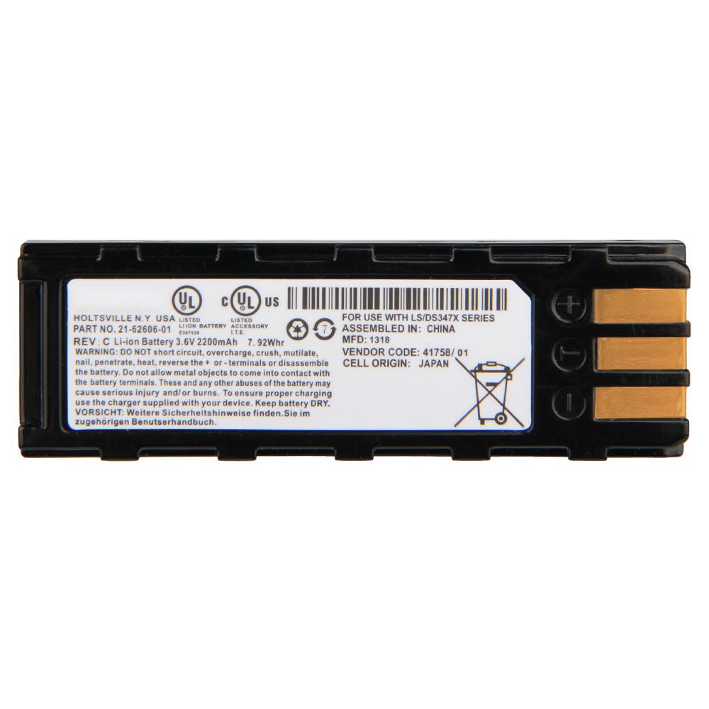 Replacement Battery 21-62606-01 For Honeywell 8800 Symbol LS3478 DS3478 LS3578 DS3578 Rechargeable Battery 2200mAh