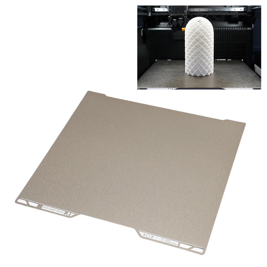 Smooth PEO Textured PEI Sheet Fit for Bambu Lab H1C 1D Printer 111x111mm Double Sided Flexible Spring Steel Heated Bed