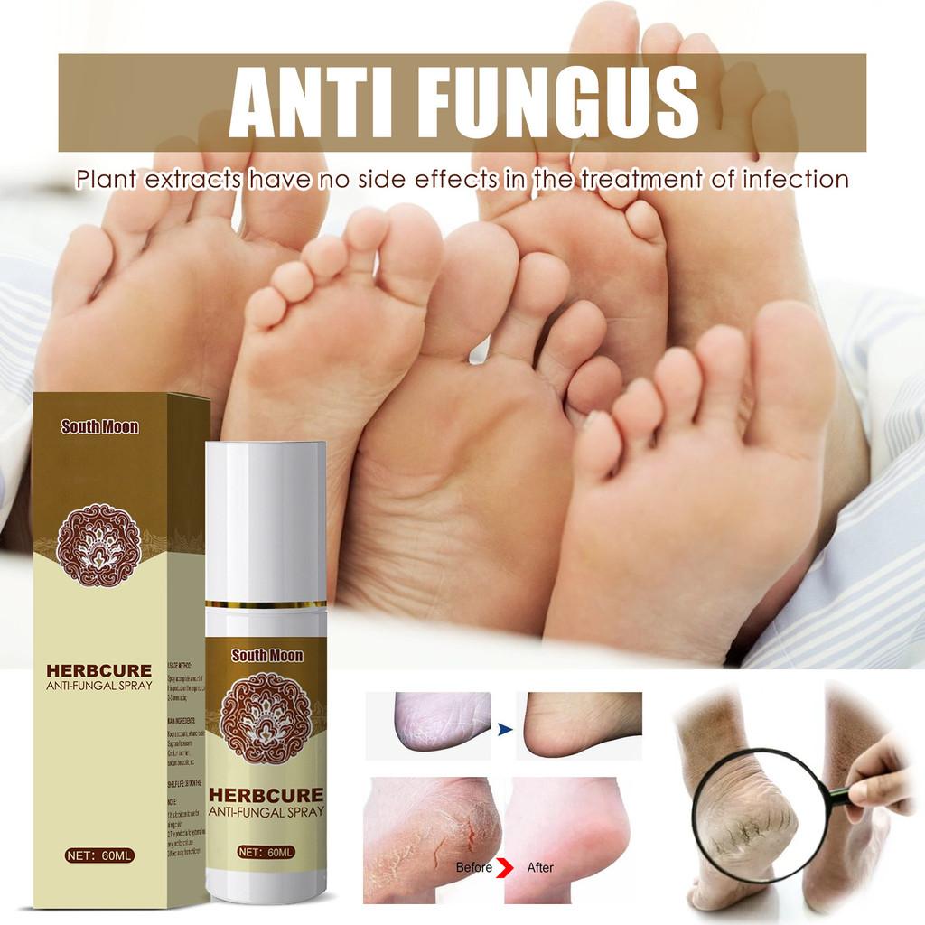 South Moon Herbal Foot Spray Refreshing Foot Odor Eliminator And Sweat Control 60ml