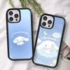Caroon Cute C-Cinnamorolls PC+TPU Protective Phone Case For IPhone 17 16 Pro Max 15 Plus 14 13 12 11 Cover