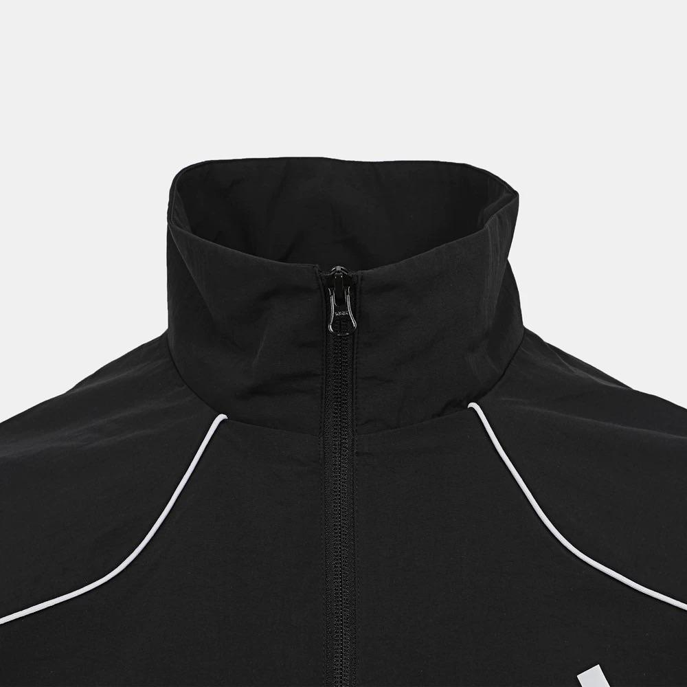 Adidas Jackets Men's Black Stand Collar Moderate Other KY9983