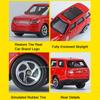 1:64 Range Rover Car Model Toy Mini Scale Off-road Vehicle Metal Body Rubber Tires SUV Models Desktop Ornaments for Children