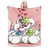 Komedie Cartoons Diddl Flanellen Dekens Winter Zacht Plaid voor Meisjes Jongens Buitenpatroon Sprei Bank Bedhoes