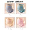YOUHA Cotton Belly Warmer Warmth Like a Hot Water Warm Plus Peach Underwear for Fall and Winter Dark Women's Panties, 4-Pack, High-Waisted,