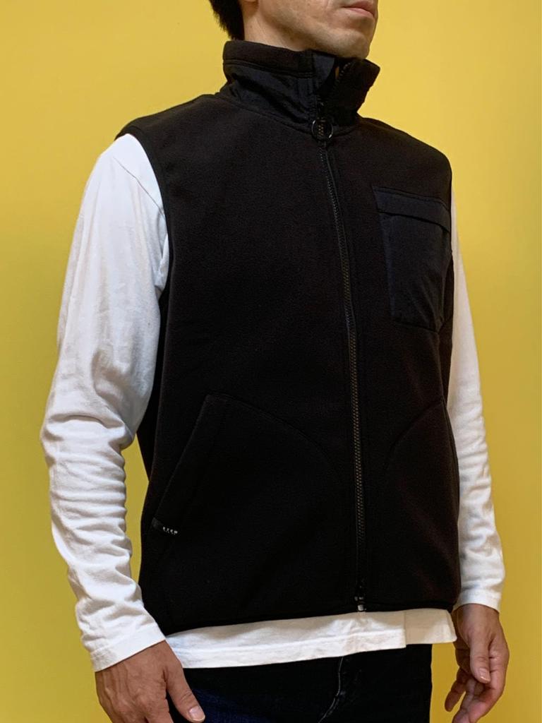 Vest [Stem Design] S22F-K65-BK-L