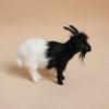 Simulation Goat Plush Toys Cute Goat  Figurine Ornament Goat Plush Doll  Yard