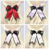 Punk Devil Wing Heart Hair Clip for Women Girl Hair Styling Accessories for Braid 2000s Halloween Party Dressingup Supply