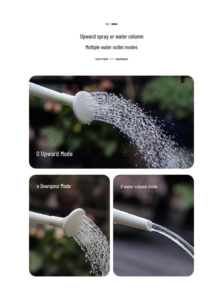 Long-Spout Watering Can and Spray - Household Gardening Tool