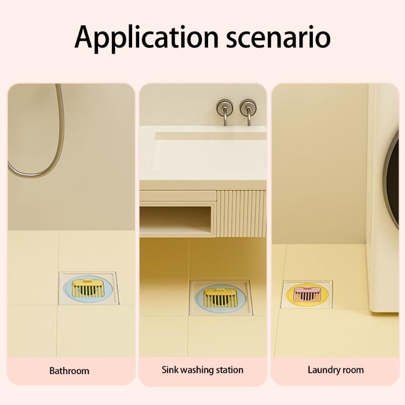 ABS Component Not Insect Drains Filter Insert Drains Hair Catcher for Bathroom Sink Hair Clog Prevention & Odor Control