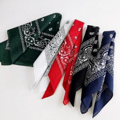 New Arrivals Open Run Bandana Handkerchief Thin Cotton Square