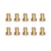 10pcs M4 Main Jet 4mm for GY6 50cc 139QMB Scooter Motorcycle Mikuni Keihin Carburetor CVK24~26 PZ19  Round Head Injectors Nozzle