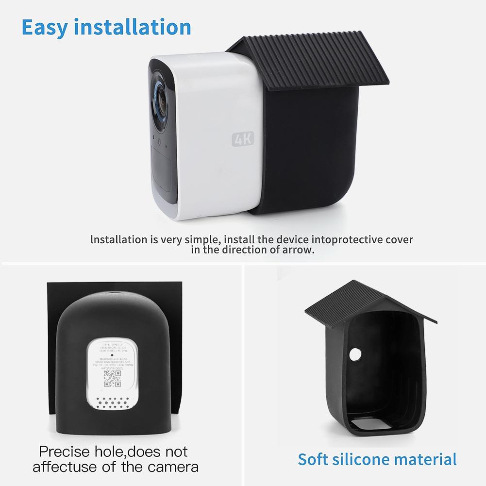Silicone Protective Covers for eufyCam 2C 3C Anti-Scratch Camera Protective Cover Security Camera Protection Case For Eufy 2C 3C