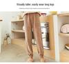 Jinhan Autumn/Winter Fairy Warm Fleece Pajama Pants - Thick, Loose, and Cozy for Home