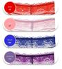 Sheer Mesh High-Waist Hip-Lift Panties with Silky Open-Crotch Stockings