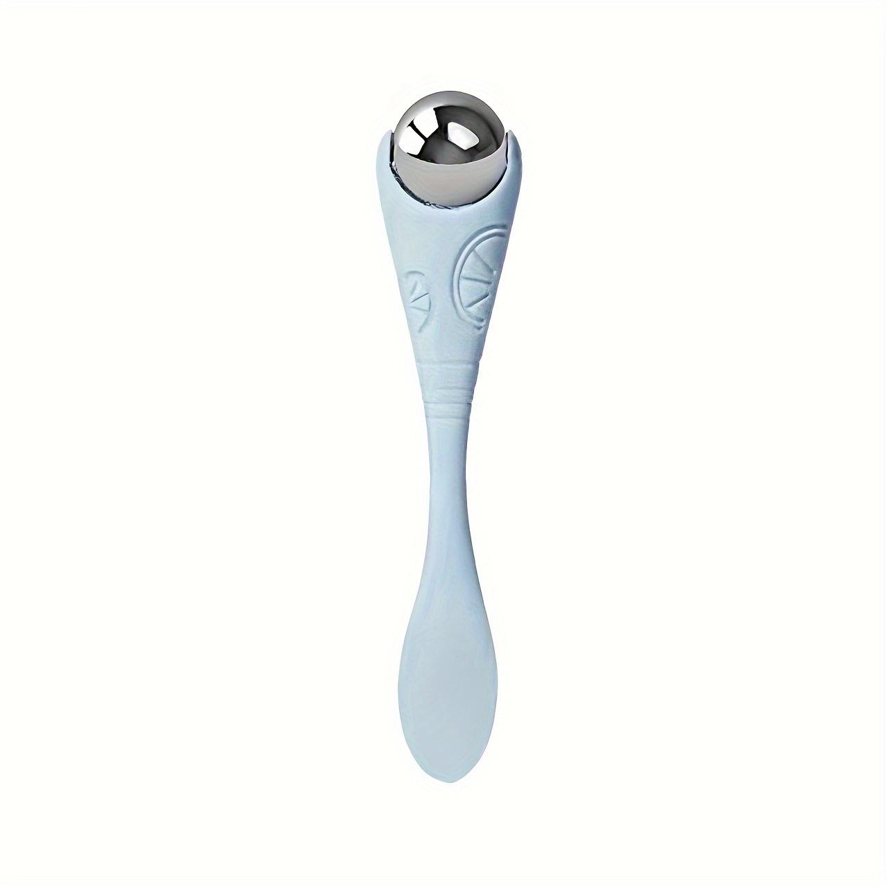 

1 eye massage roller, double head eye cream digging spoon beauty ball massager синий