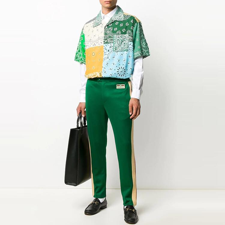 Gucci Bawełniane spodnie wojskowe z gabardyny 625306-XJCNI-3129