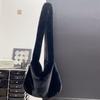 Y2k Cool Girls Crossbody Bag Faux Fur Shoulder Bags for Women Soft Plush Ladies Large Handbags Casual Female Zipper Tote Purse