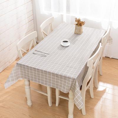 Home Small Fresh Square Waterproof Tablecloth Easy To Clean Living Room Table Oilproof Anti-Scald PVC Tablecloths