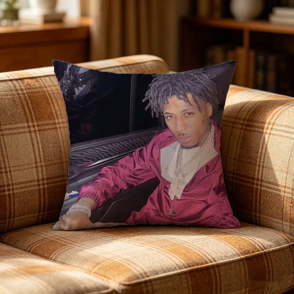 RRapper YoungBoy Pillow Case Pattern Printed Pillowcase For Living Room Sofa Cushion Cover
