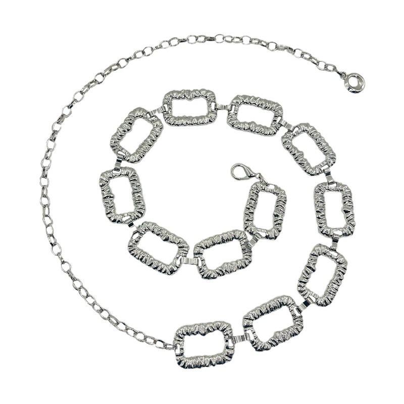 Metal Waist Chain For Women With Punk Style Elegant Belt Accessory For Dress And Suit